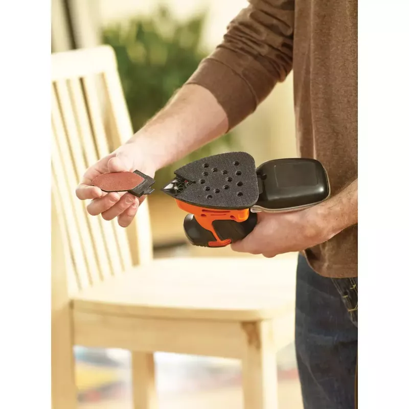 Juostinis šlifuoklis Black & Decker KA2000-QS