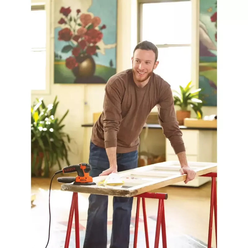 Juostinis šlifuoklis Black & Decker KA2000-QS