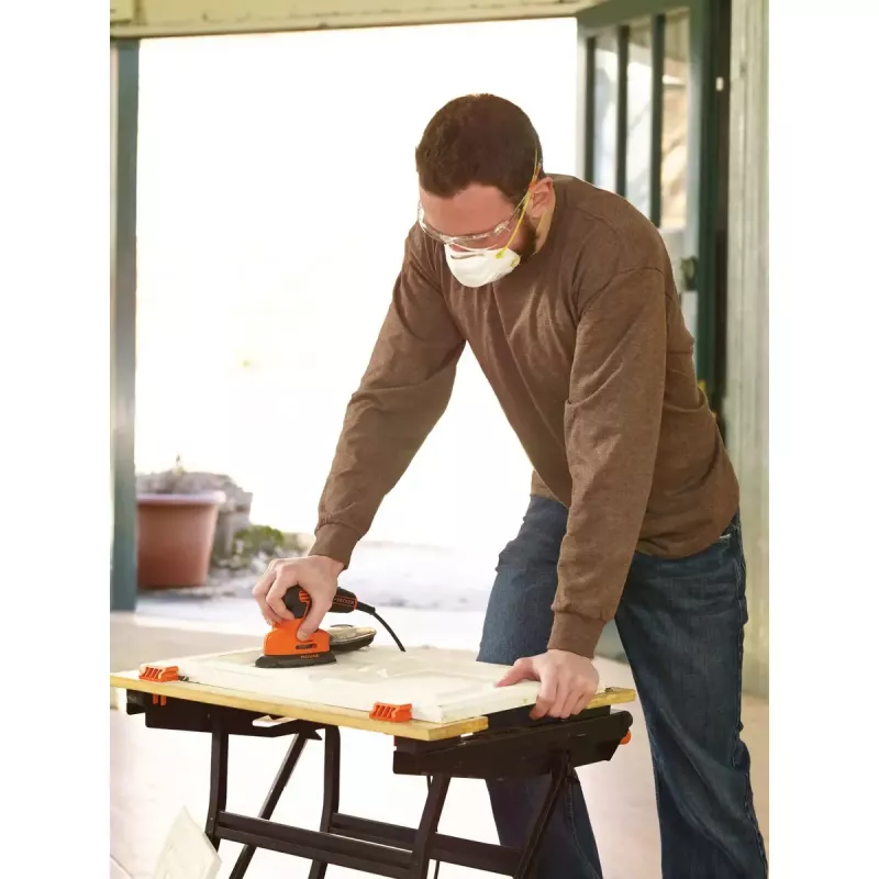 Juostinis šlifuoklis Black & Decker KA2000-QS