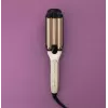 Automatinis garbanojimo prietaisas Remington CI91AW – rožinis auksas/juoda, S formos cilindras, keraminė danga, 150–210 °C, 3 m besisukantis laidas