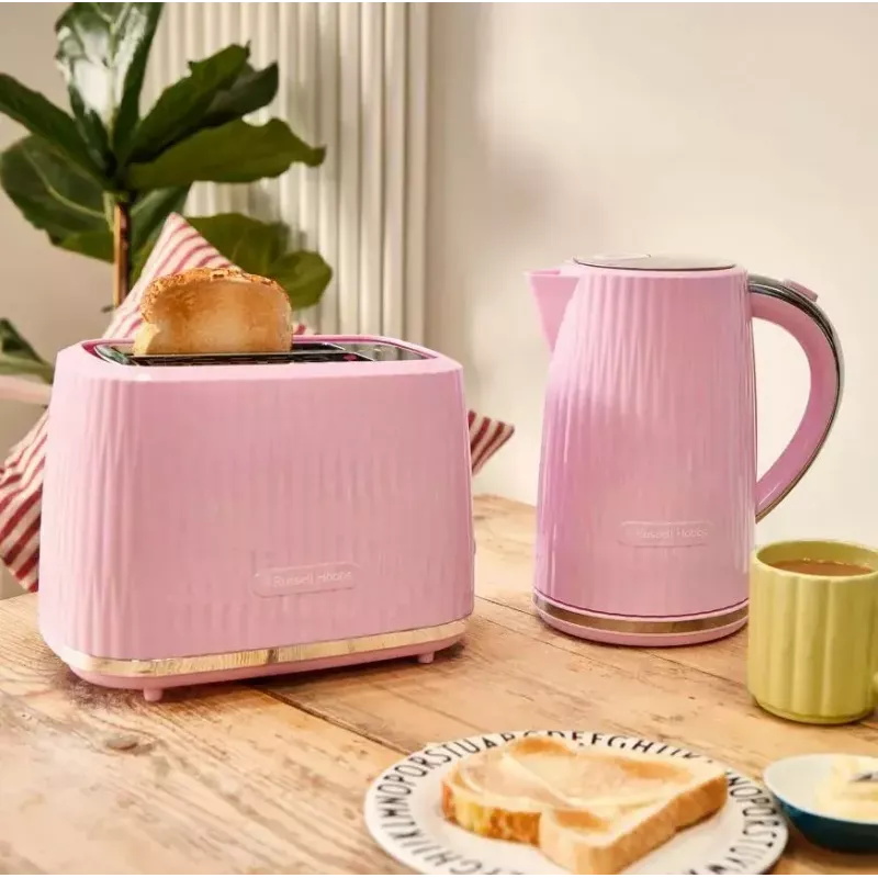 Skrudintuvas Russell Hobbs 27372-56 2 griežinėliai 800 W Rožinis Nerūdijantis Plienas