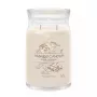 Vaškinė žvakė Yankee Candle 1701379E Patchouli Sandalwood smėlio spalvos 157mm 9,3cm 567g
