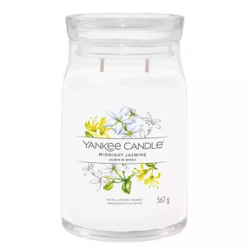 Yankee Candle Midnight Jasmine didelė žvakė stiklainyje 567 g
