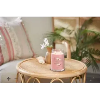Vaškinė cilindrinė žvakė Yankee Candle 1629962E Citrus Floral Vanilla Pink 157 mm 9,3 cm 567 g