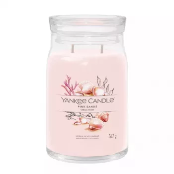 Vaškinė cilindrinė žvakė Yankee Candle 1629962E Citrus Floral Vanilla Pink 157 mm 9,3 cm 567 g