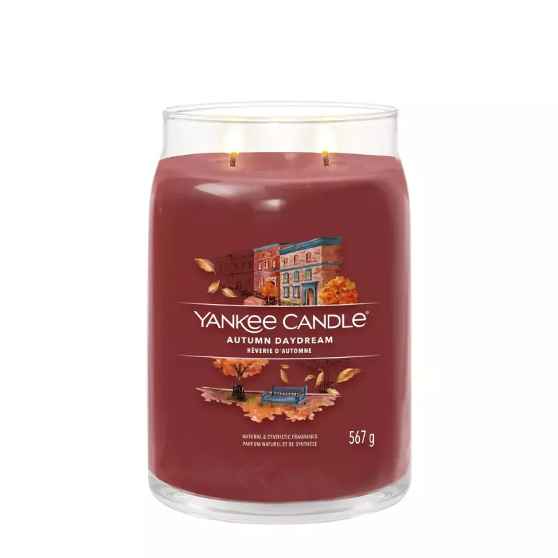 Žvakė vaškinė Yankee Candle 1743378E Raudona 157mm aukštis 9,3cm skersmuo 567g