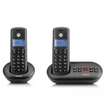 MOTOROLA E212 DUO belaidis racija, įkraunama, juoda, IP54