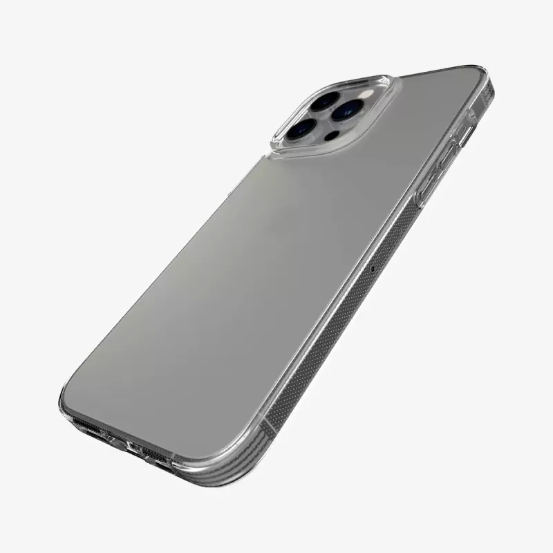 Dėklas mobiliajam telefonui Tech21 Evo Lite iPhone 13 Pro Max — permatomas, tinka 17 cm (6,7 colio)