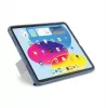 Dėklas su atlenkiamu dangteliu PIPETTO P052-51-V iPad 10th Gen (10,9 colio) – mikropluoštas ir TPU, 5 stovo padėtys