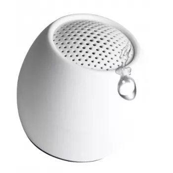 Nešiojamas mono garsiakalbis Boompods Zero — Baltas, 3 W RMS, 3 cm garsiakalbis, IPX6, 5 h baterija