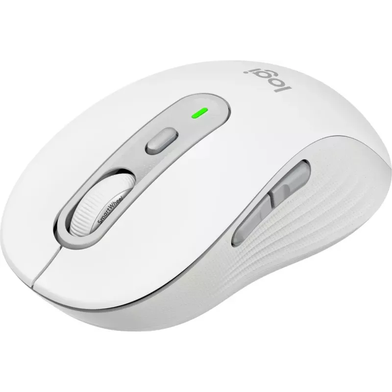 Logitech MK950 Signature Slim klaviatūros ir pelės rinkinys, belaidis RF + Bluetooth, QWERTY danų, suomių, norvegų, švedų, balta