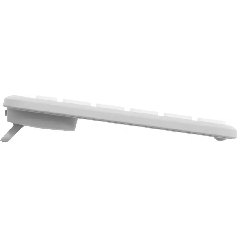 Logitech MK950 Signature Slim klaviatūros ir pelės rinkinys, belaidis RF + Bluetooth, QWERTY danų, suomių, norvegų, švedų, balta