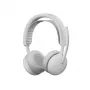 Ausinės Logitech Zone Wireless 2 ES – belaidės (Bluetooth) ir laidinės, USB-C, supraauralinės, 1,5 m laidas, balta, 212 g
