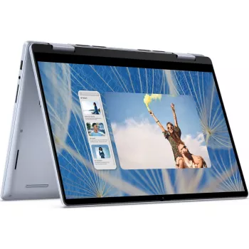 Konvertuojamas nešiojamas kompiuteris Dell Inspiron 14 2in1 7440 — Intel Core i5-1334U, 14 colių liečiamasis ekranas, 16 GB RAM, 512 GB SSD, Windows 11, apšviesta klaviatūra