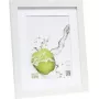 Foto rėmelis Deknudt S66KF1 P1 13x18 Wood White su paspartu 13x18 cm