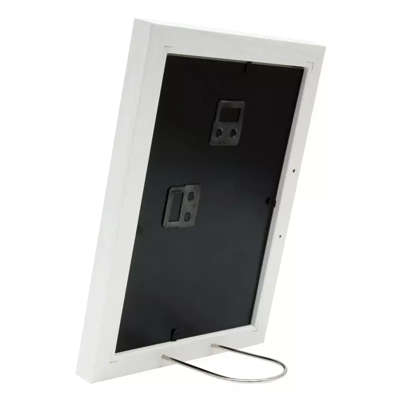 Vieno paveikslo rėmelis Deknudt S66KF1 P1 Baltas MDF Stiklas Medis 30x40