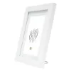 Vieno paveikslo rėmelis Deknudt S66KF1 P1 Baltas MDF Stiklas Medis 30x40