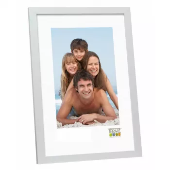 Vieno nuotraukos rėmelis Deknudt S44CD1 sidabrinis MDF mediena 150x200 mm