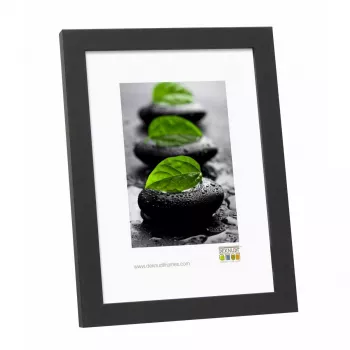 Vienviečiai paveikslėlių rėmeliai Deknudt S44CF2 Juodas medis 15x20 cm (6 vnt.)
