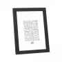 Vieno paveikslėlio rėmelis Deknudt S44CF2 juodas 30x45 stiklas MDF