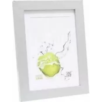 Foto rėmelis Deknudt S66KD1 P1 20x30 Wood Silver su paspartu, 20×30 cm nuotraukoms