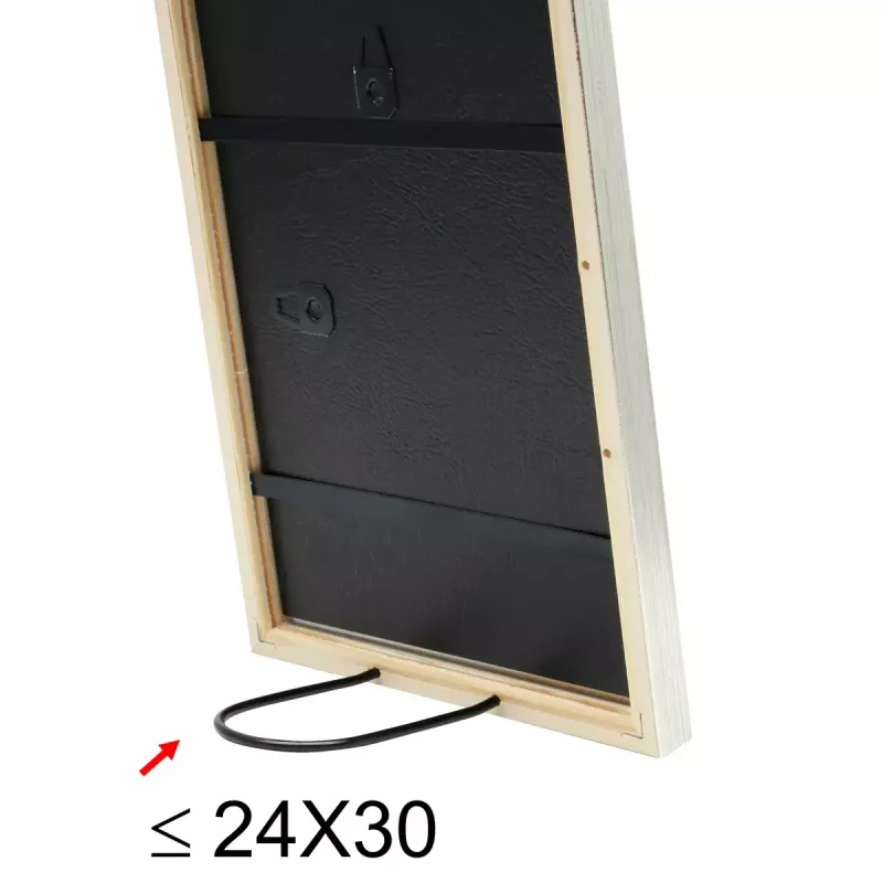 Vienvietis nuotraukų rėmelis Deknudt S41JD1 sidabrinis 311x434 mm