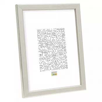 Vienvietis nuotraukų rėmelis Deknudt S41JD1 sidabrinis 311x434 mm