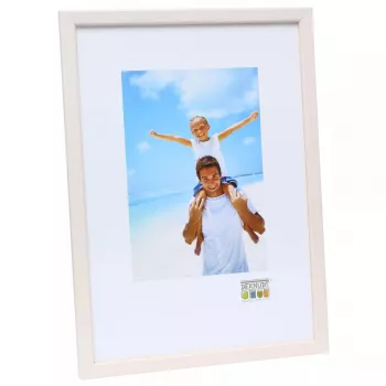 Vieno nuotraukos rėmelis Deknudt S41JL1 Baltas medinis 311x434 mm