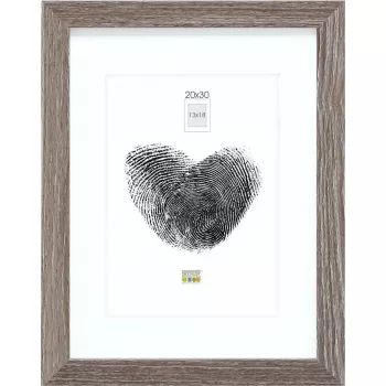 Foto rėmelis Deknudt S66KH3 Wood Grey Oak 20x30 cm su paspartu