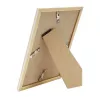 Vieno paveikslėlio rėmelis Deknudt S46WG3 P1 Natūrali balta 221x221 mm