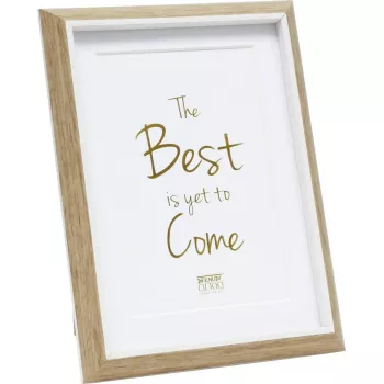 Deknudt Resin Frame S46WG4 P1 13x18 cm Nature White su paspartu