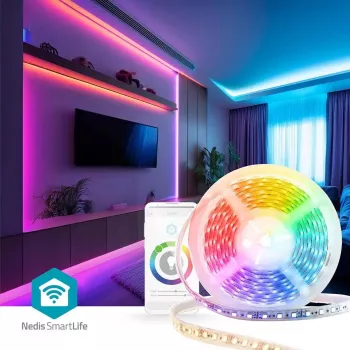 LED juosta Nedis WIFILS52CRGBW 5 m Wi‑Fi SmartLife RGBW