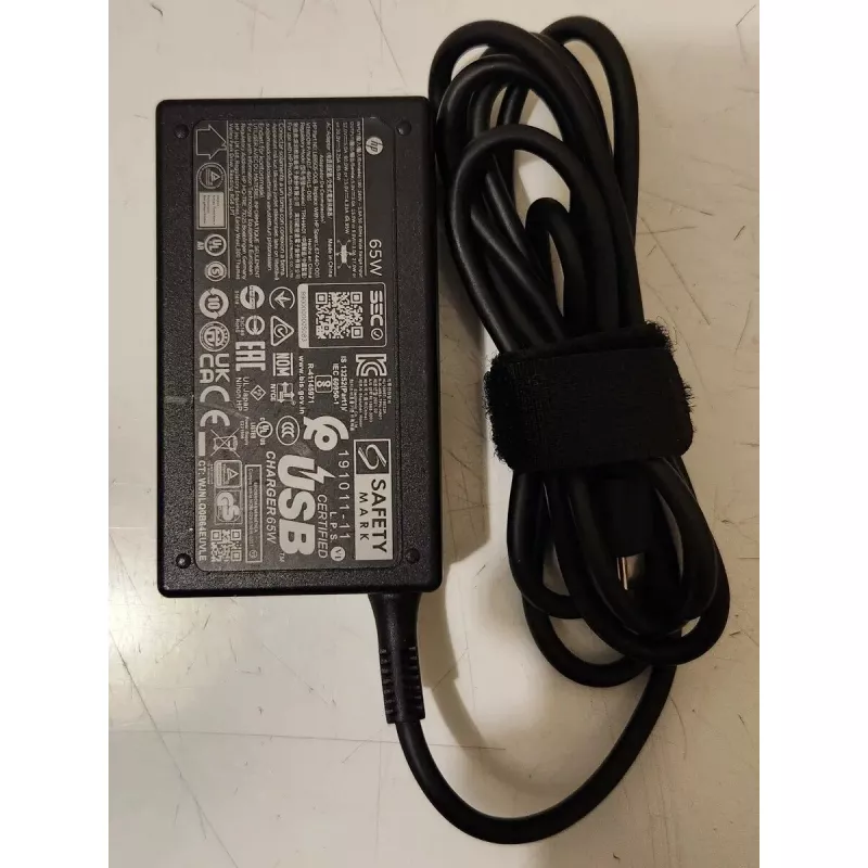 AC adapter HP 65W USB Type-C, skirtas EliteBook 830 G7