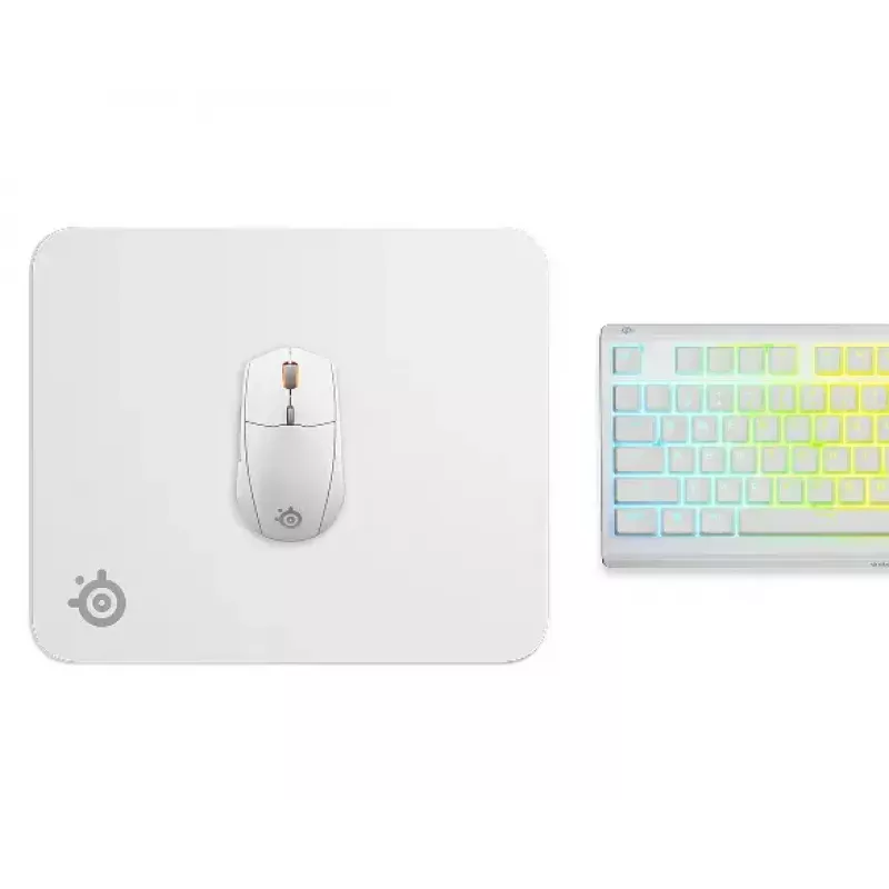 Pelės kilimėlis Steelseries QcK M White 320x270mm mikropluošto guma