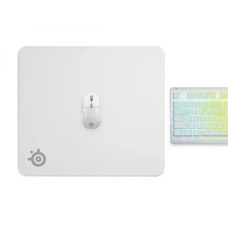 Pelėdos kilimėlis Steelseries QcK Large White 490x420 mm mikropluoštas