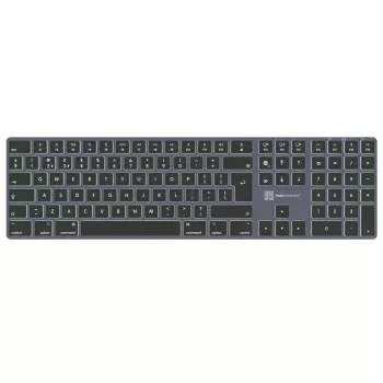 Pilno dydžio klaviatūra LogicKeyboard SKB-TM-UK USB + Bluetooth, QWERTY JK anglų, Titanium
