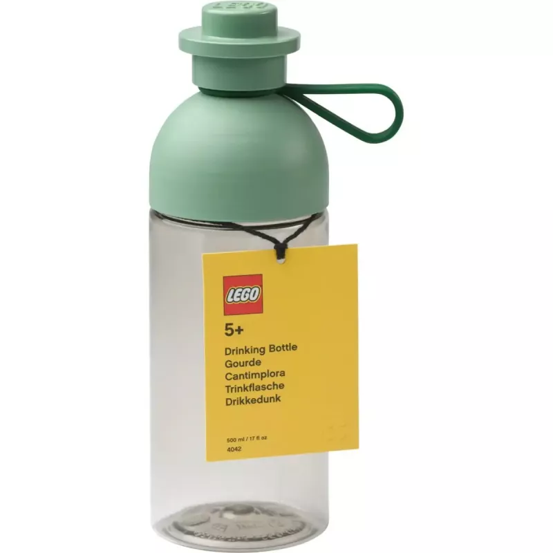Geriamasis butelis room copenhagen 0,5 L – šviesiai žalias / permatomas, daugkartinis plastikinis butelis