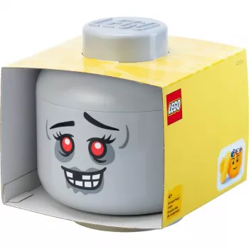 Laikymo galva Large room copenhagen – LEGO suderinama dėžė „Zombie“ (pilka)
