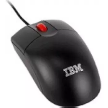 Laidinė optinė pelė IBM 3 mygtukai USB modelis 45J44881