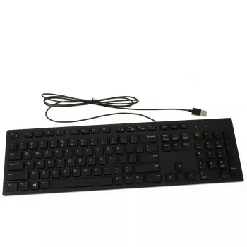 Klaviatūra Dell USB 104 klavišų RKR0N su multimedijos klavišais, laidinis USB