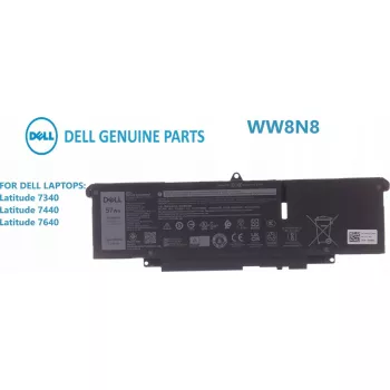 Dell 0HYH8 57Wh ličio jonų keičiamoji baterija nešiojamam kompiuteriui