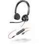 Ausinės POLY Blackwire 3325, USB-C, juodos