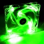 Kompiuterio korpuso ventiliatorius Akyga AW-12A-BG 120 mm, 1000 RPM, 66 CFM, permatomas