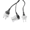 Maitinimo adapteris Akyga AK-AD-61 — vidaus 110–240 V, kompaktiškas baltas 48×48×86 mm