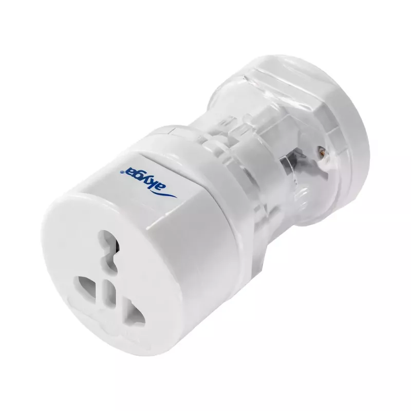 Maitinimo adapteris Akyga AK-AD-61 — vidaus 110–240 V, kompaktiškas baltas 48×48×86 mm