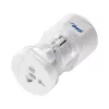Maitinimo adapteris Akyga AK-AD-61 — vidaus 110–240 V, kompaktiškas baltas 48×48×86 mm