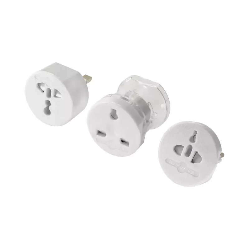 Maitinimo adapteris Akyga AK-AD-61 — vidaus 110–240 V, kompaktiškas baltas 48×48×86 mm