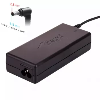 Akyga AK-ND-72 maitinimo adapteris 80W vidaus, juodas, skirtas spausdintuvui