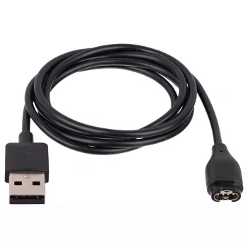 Įkrovimo laidas Akyga AK-SW-17 Garmin išmaniesiems laikrodžiams, USB 5V, 1 m, juodas