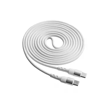 USB C į USB C laidas Akyga AK-USB-41, USB 2.0, 1,8 m, baltas